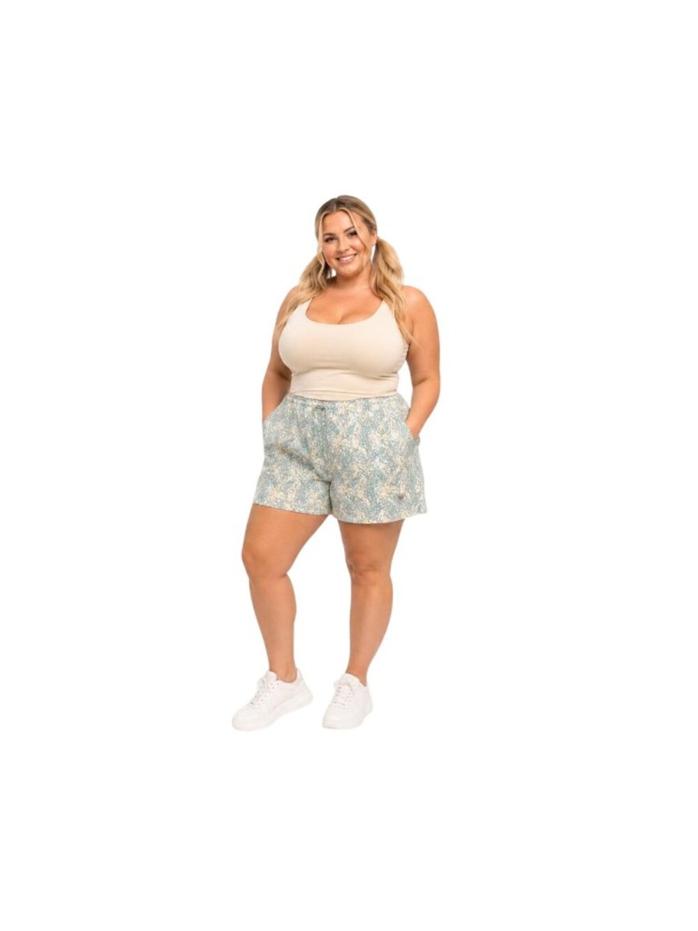 New Columbia Womens XL Rugged Water Printed Shorts Green, Gray, Cream Tropical